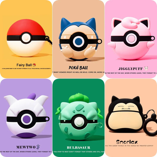 Poke Ball para el estuche de los Airpods 