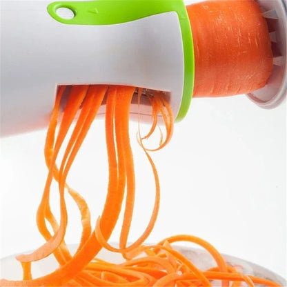 LMETJMA Heavy Duty Spiralizer Vegetable Slicer Vegetable Spiral Slicer Cutter Zucchini Pasta Noodle Spaghetti Maker KC0335