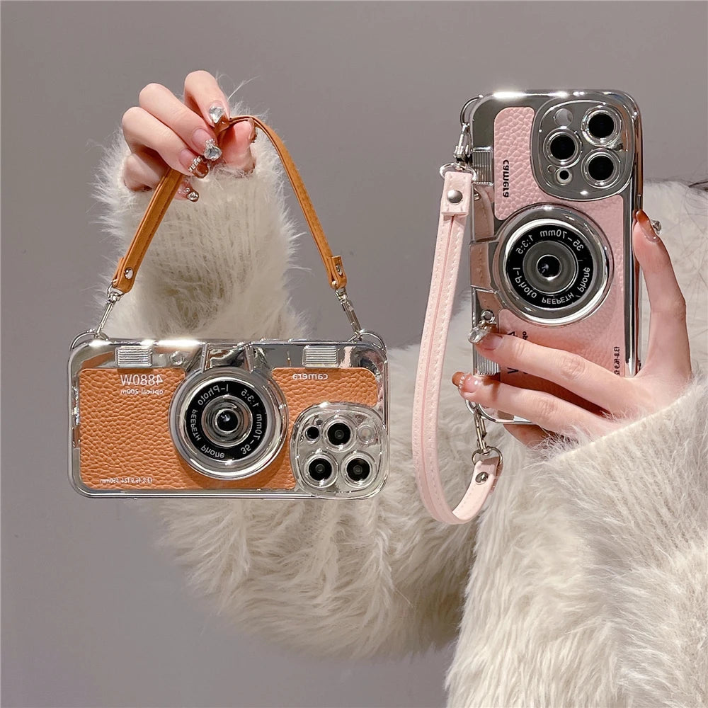 CASE luxury camera + hand strap