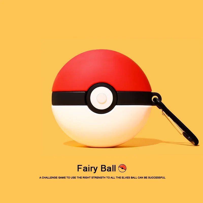 Poke Ball For Airpods  Case