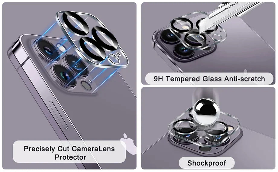 4Pcs Full Cover Protective Glass