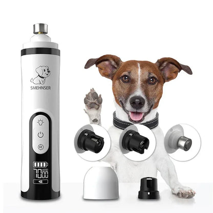 Electric Pet Nail Grinder LED