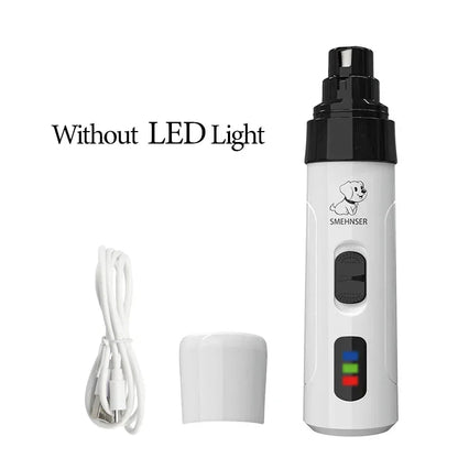 Electric Pet Nail Grinder LED