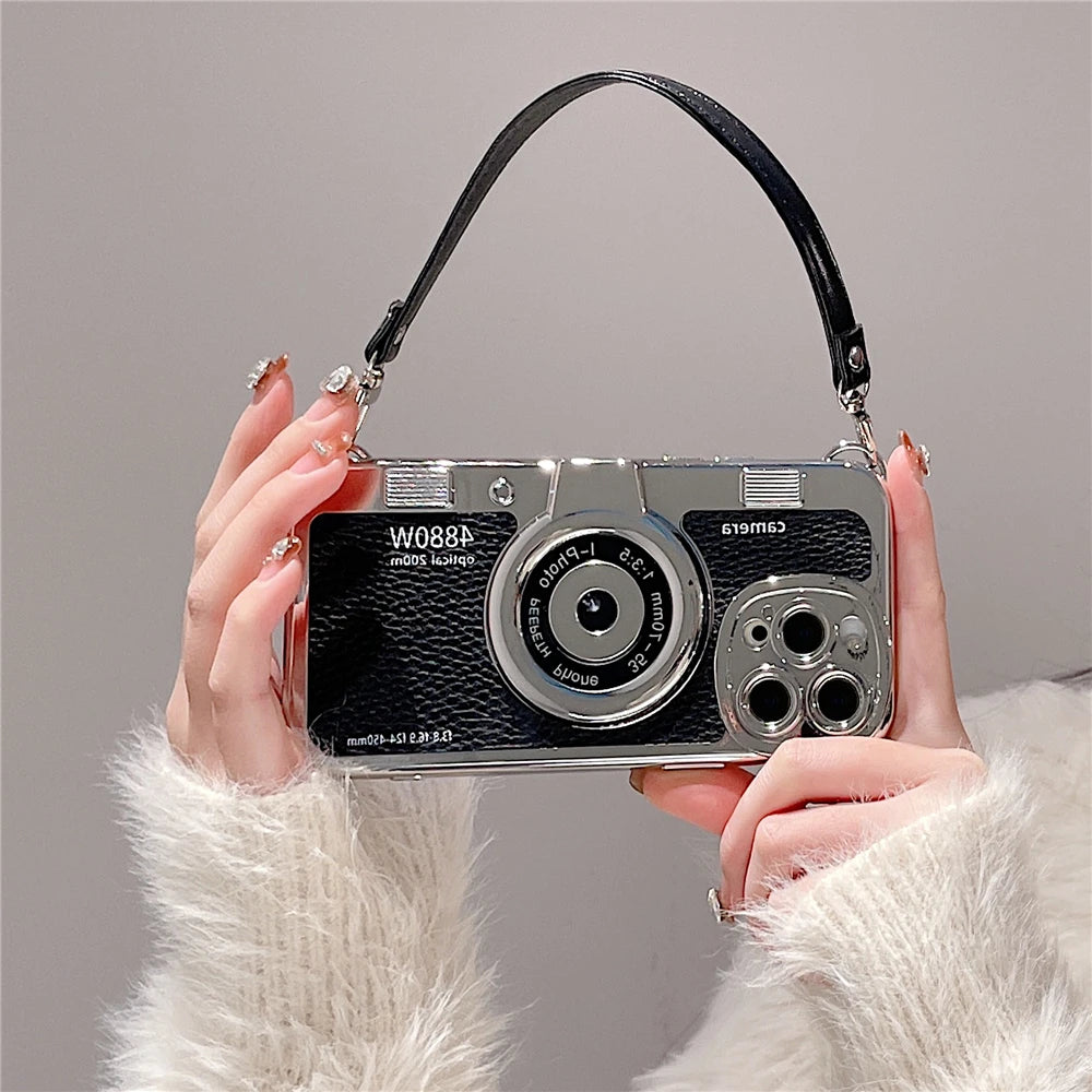 CASE luxury camera + hand strap