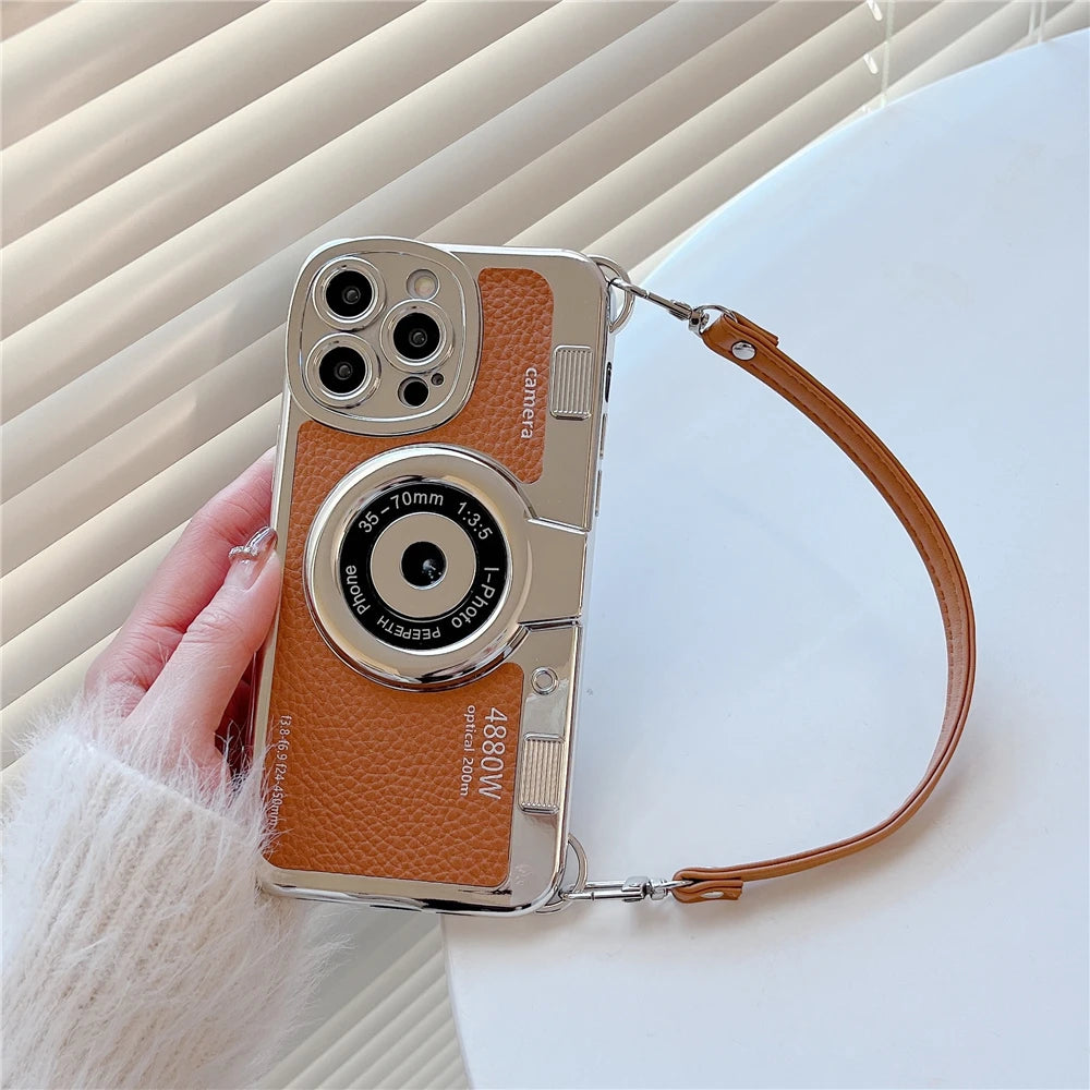 CASE luxury camera + hand strap